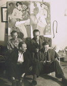 Akademie-Studentenbude in Prag Fochova 1939 2-s